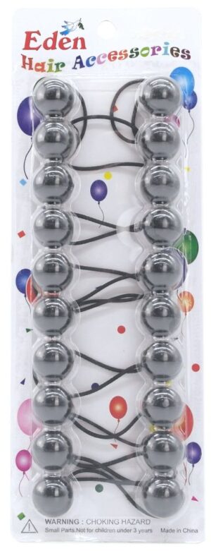 Eden Hår Zubehör Sort 10 Stück