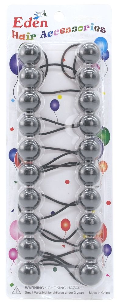 Eden Hår Zubehör Sort 10 Stück