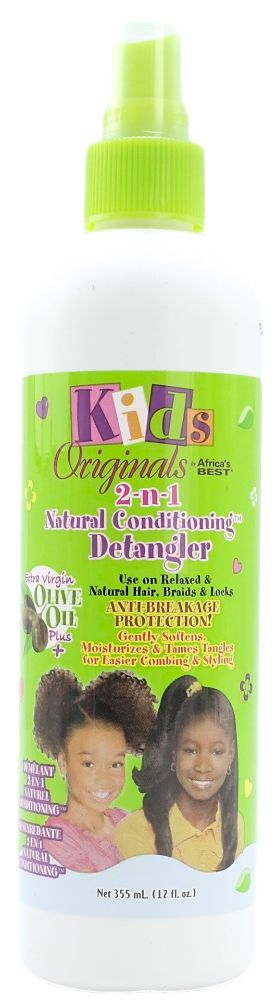 Africa's Best Kids Originals 2-n-1 Detangler 355 ml