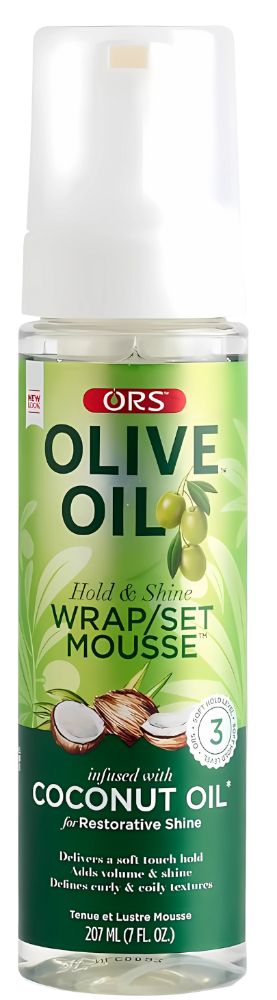 ORS Hold & Shine Wrap/Set Mousse 207 ml