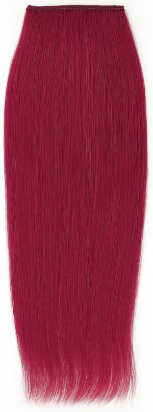 Unihair 100 % Remy-Echthaar 18"-20" – Weinrot