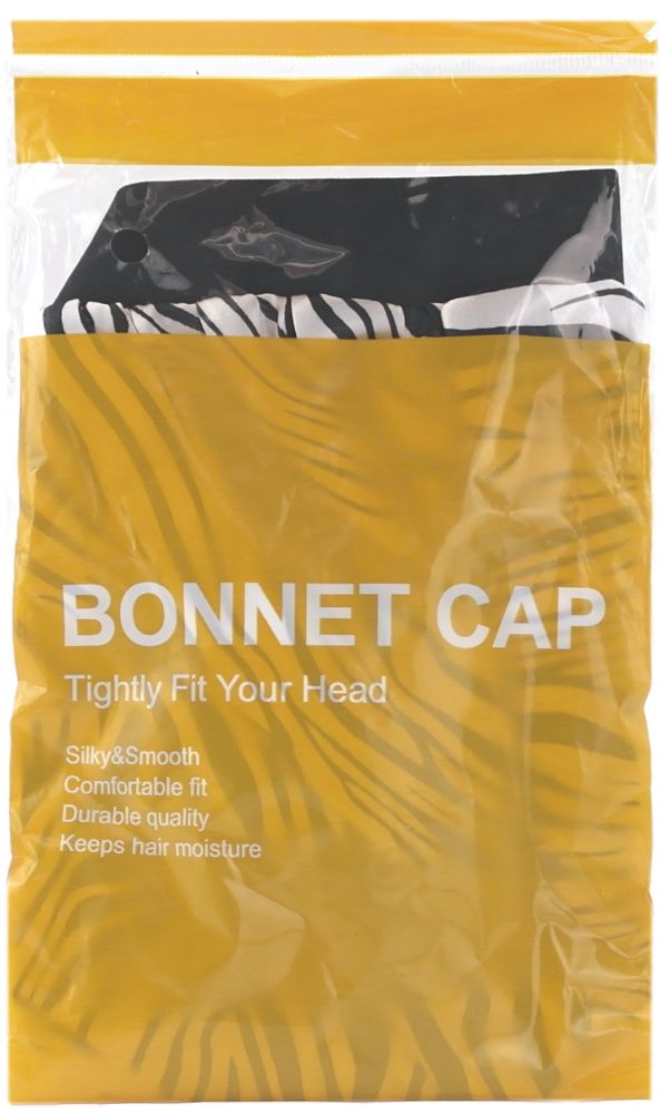 Bonnet Cap Sort/hvid