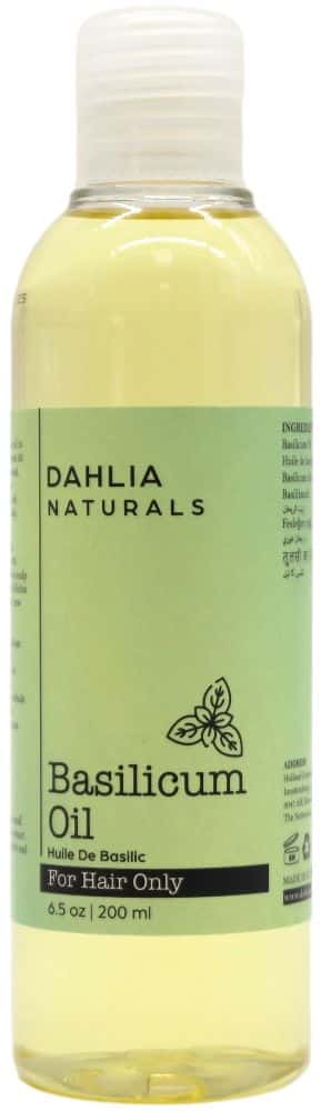 Dahlia Naturals Basilikumöl 200 ml