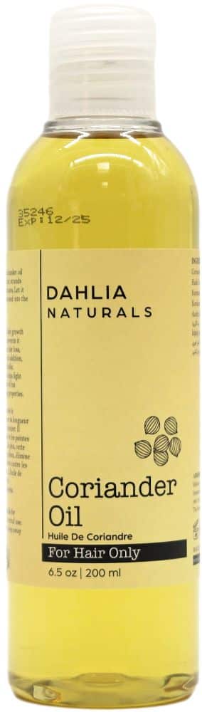 Dahlia Naturals Korianderöl 200 ml
