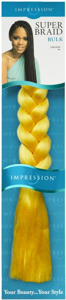 Impression Super Braid Bulk – Gelb