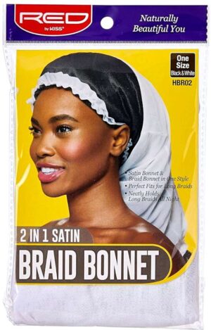 Red By Kiss 2-in-1-Zopfhaube Hvid