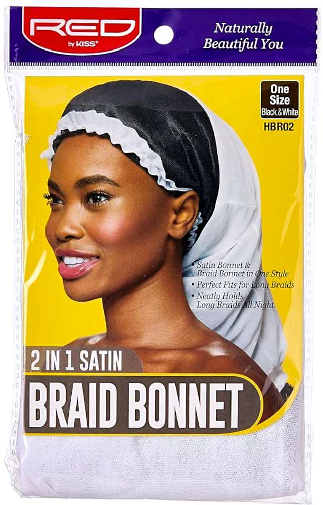 Red By Kiss 2-in-1-Zopfhaube Hvid