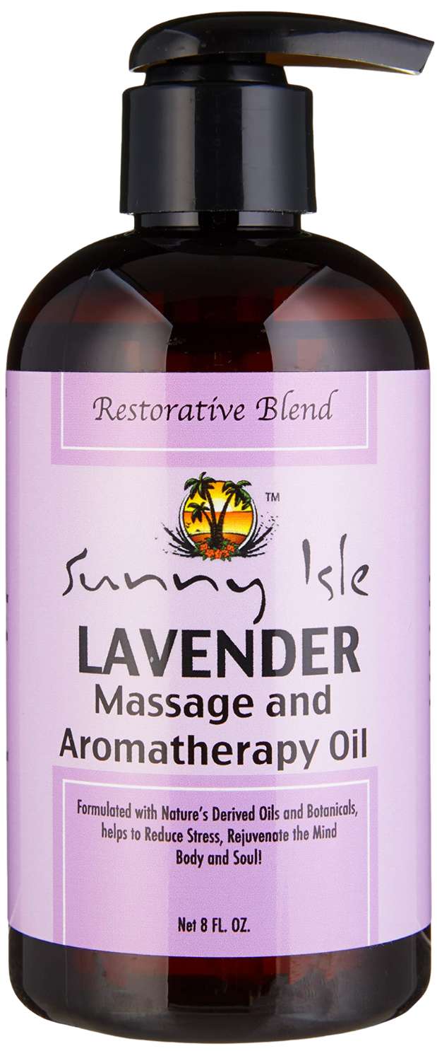 Sunny Isle Massageöl, Lavendel 236 ml