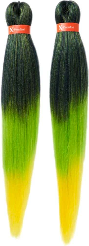 X-Pression Ultra Braid x2 – Green Mango