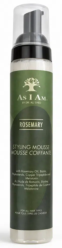 As I Am Rosemary Styling Mousse 237 ml